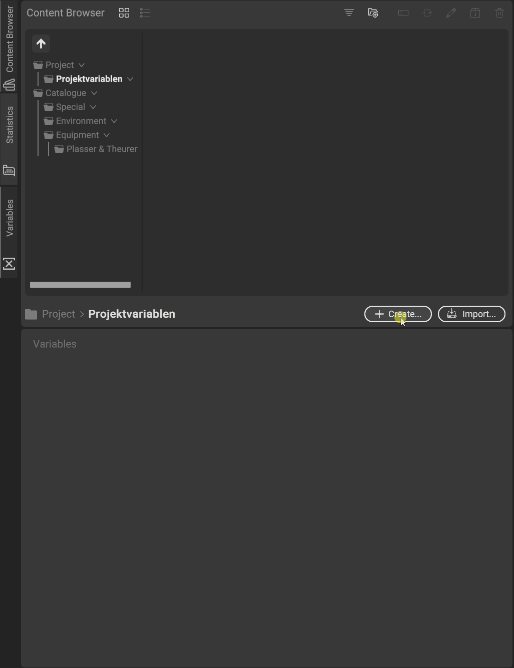 Projektvariablen01